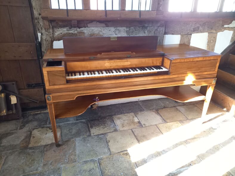 Morice Square Piano of the Rev H Morice | Priests | Ashwell Museum