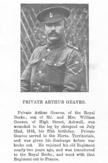 Geaves, Arthur Albert Geaves, Arthur Albert