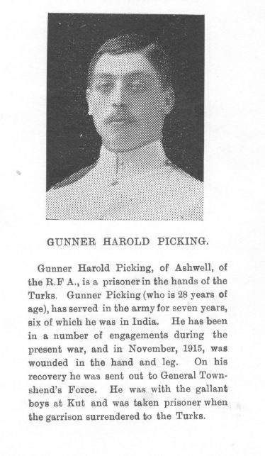Picking, Harold Picking, Harold