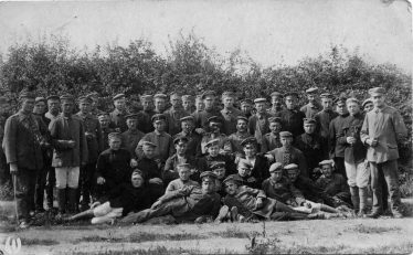 German Prisoners of War in Ashwell, July 1919.