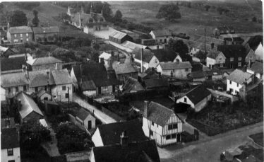 The Co-op hall, centre left, behind the shop. Entry by gate in Swan Street.